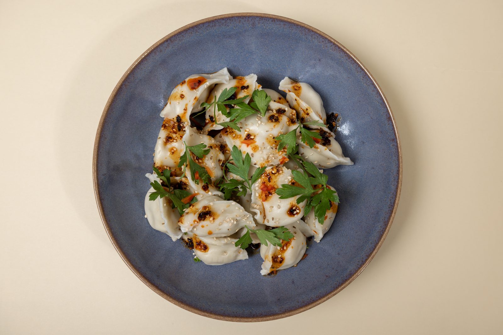 Perinteiset keitetyt dumplingit